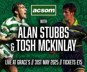 Alan Stubbs and Tosh McKinlay with ACSOM